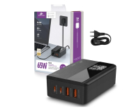 Spacetronik Ładowarka sieciowa GaN 65W SR100 - 1190641 - zdjęcie 5